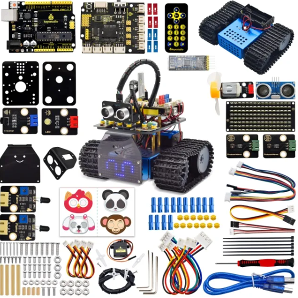 Arduino Mini Tank V3.0 Smart Robot Car Kit Keyestudio
