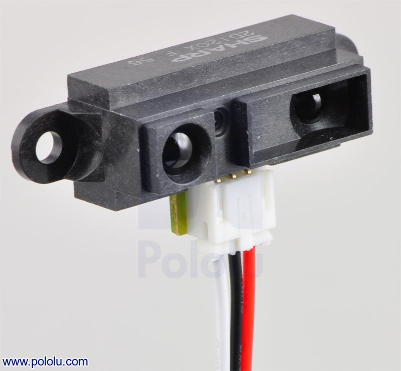 3-Pin Female JST PH-Style Cable for Sharp Distance Sensors (30cm)
