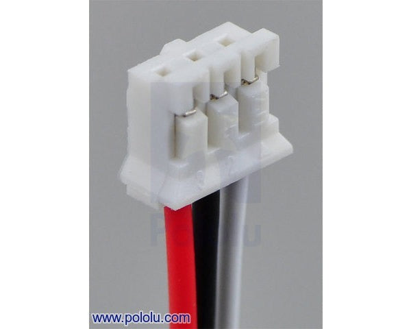 3-Pin Female JST PH-Style Cable for Sharp Distance Sensors (30cm)