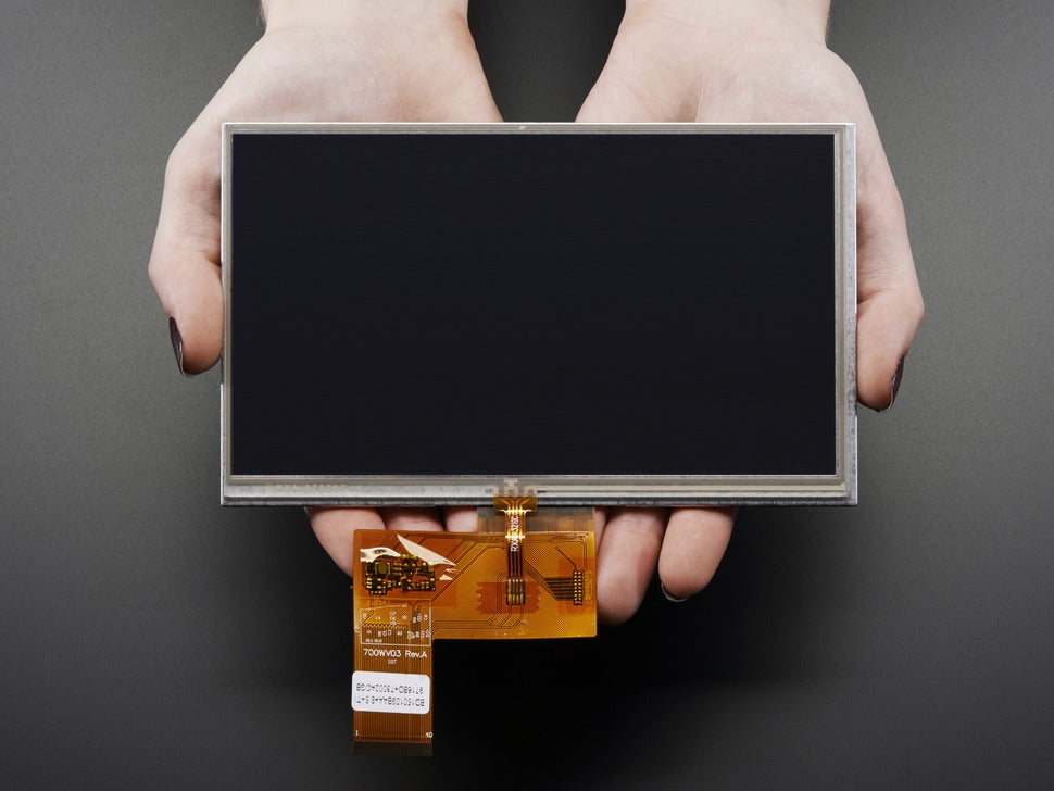 7" 40-pin TFT Display - 800x480 with Touchscreen