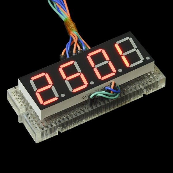 4 Digit 7 Segment Display - 20mm (Red)