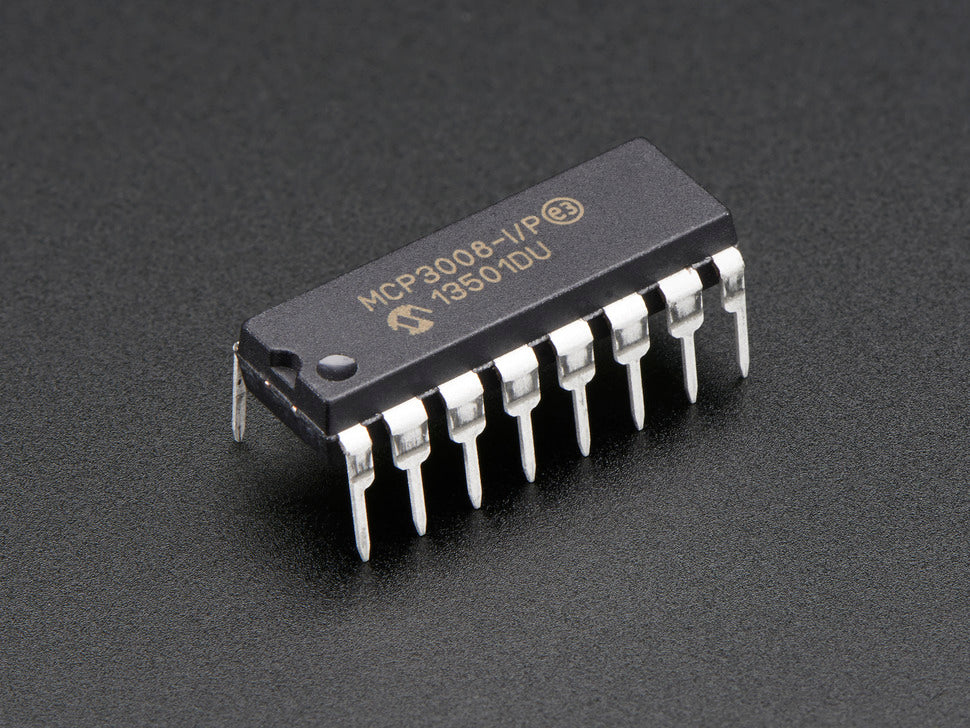 MCP3008 - 8-Channel 10-Bit ADC With SPI Interface