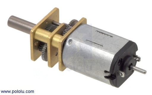 50:1 Micro Metal Gearmotor with Extended Motor Shaft