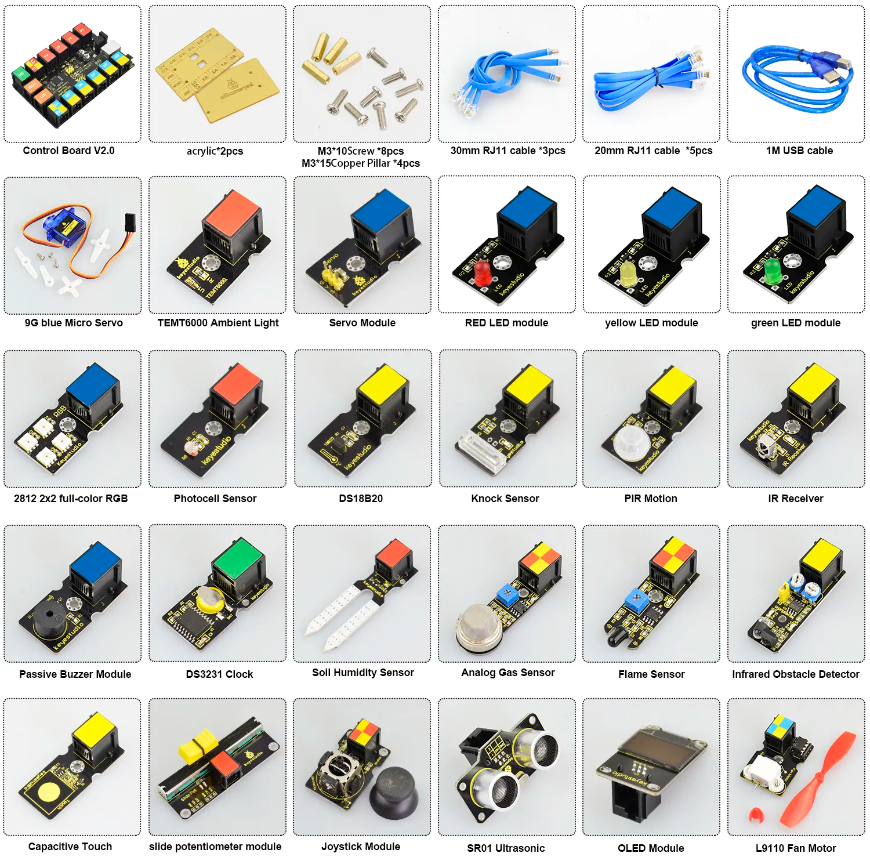 EASY plug Ultimate Starter Kit for Arduino