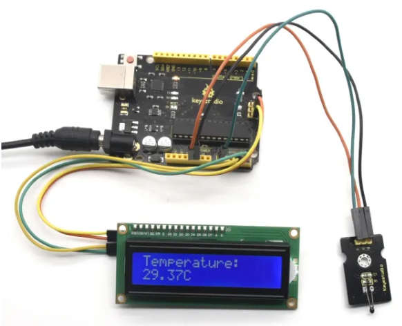 Analog temperature sensor module — idealink