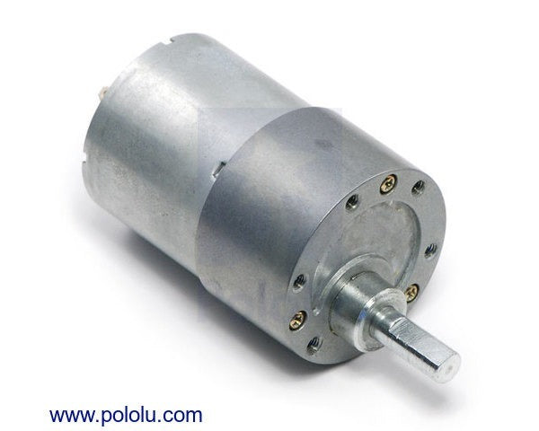 131:1 Metal Gearmotor 37Dx57L mm (Helical pinion)
