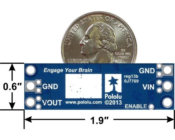 Pololu 6V Step-Up Voltage Regulator U3V50F6