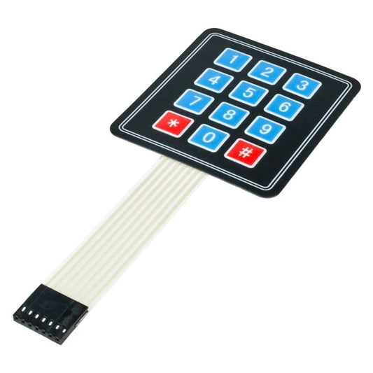 4x3 Membrane Keypad