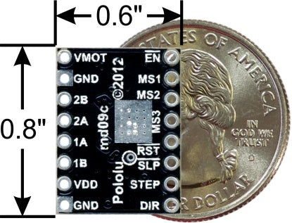 A4988 Stepper Motor Driver Carrier, Black Edition