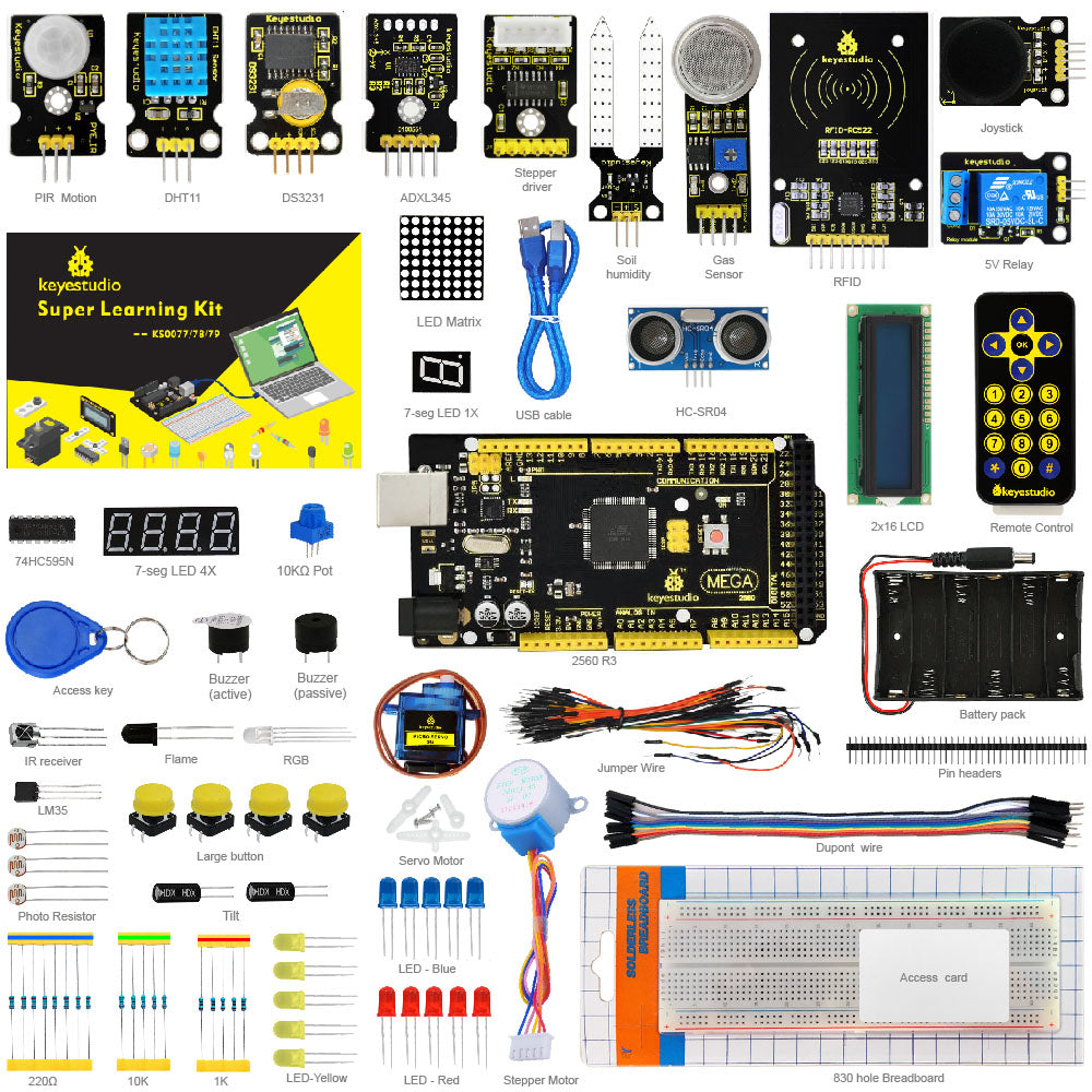 Arduino Super Learning Kit (MEGA)