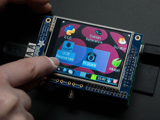 PiTFT - Assembled 320x240 2.8" TFT+Touchscreen for Raspberry Pi