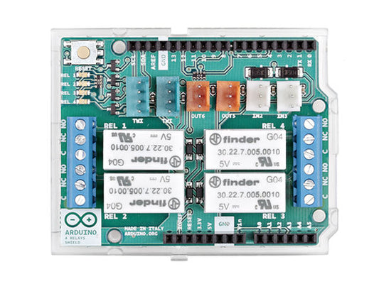 Arduino 4 relays shield