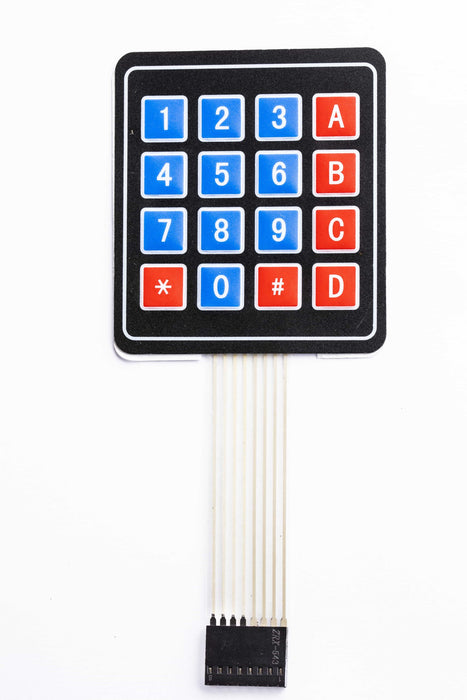 4x4 Keypad - 16 Key Membrane Switch Keypad for Arduino — idealink