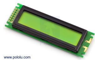 16×2 Character LCD (Parallel Interface)
