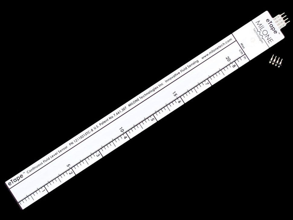 8" eTape Liquid Level Sensor + extras