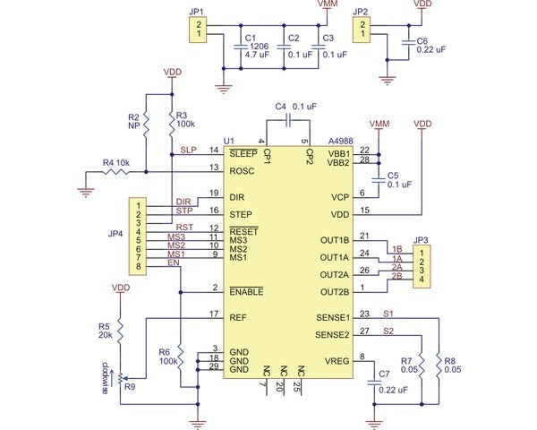 A4988 Stepper Motor Driver Carrier