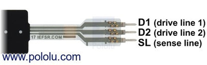 Force-Sensing Linear Potentiometer: 4.0"x4.0" Strip, Customizable Length