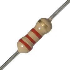 Pack of 10 Resistors 2.2K ohm 1/4W 5%