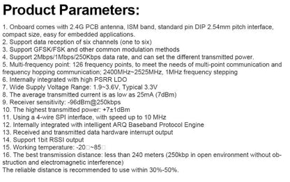 NRF24L01 2.4GHz Wireless Transceiver for Arduino