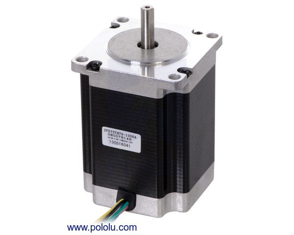 Stepper Motor: Unipolar/Bipolar, 200 Steps/Rev, 57×76mm, 8.6V, 1 A/Phase