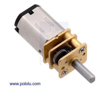 100:1 Micro Metal Gearmotor High-Power 6V