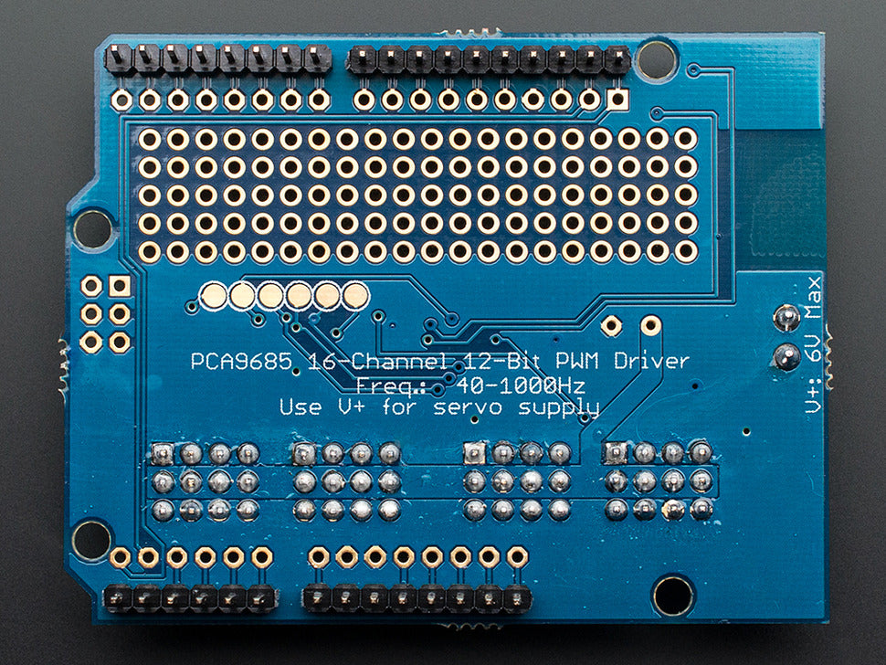 Adafruit 16-Channel 12-bit PWM/Servo Shield - I2C interface