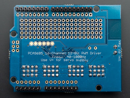 Adafruit 16-Channel 12-bit PWM/Servo Shield - I2C interface